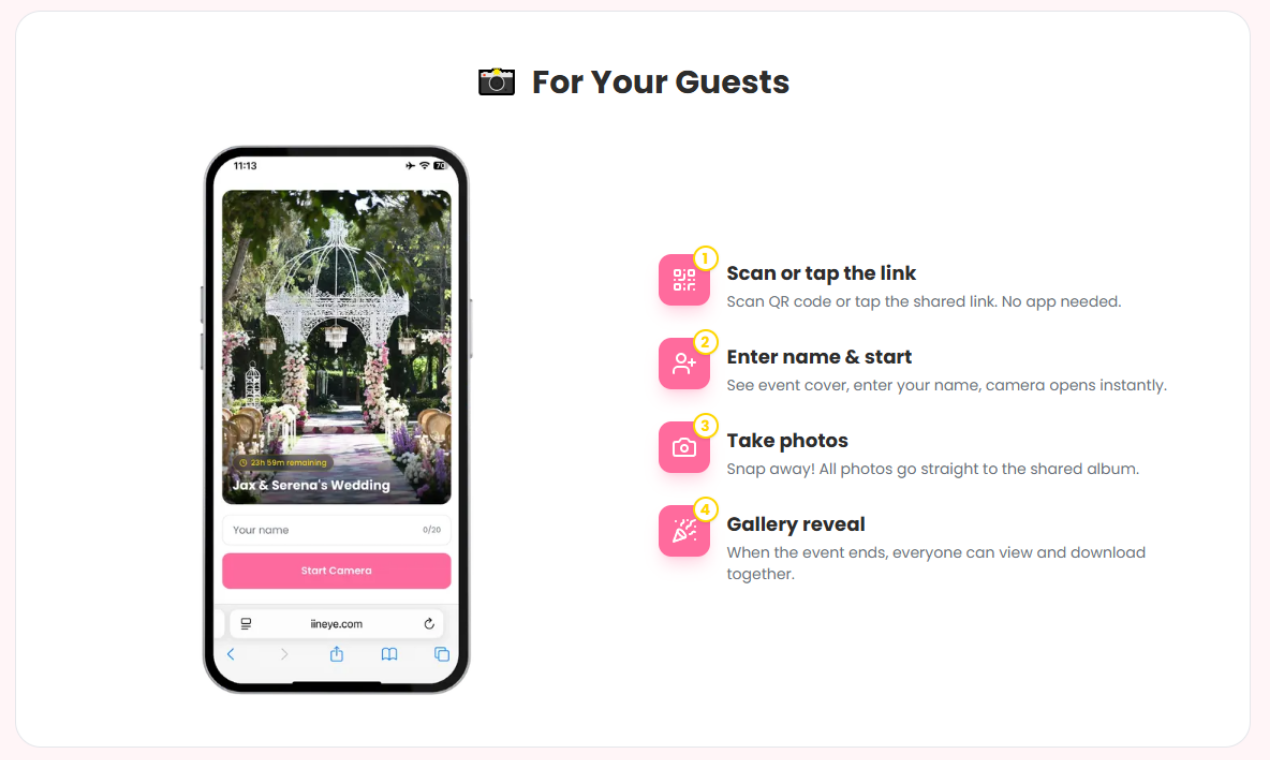 iineye - Screenshot 3 showing product features and functionality