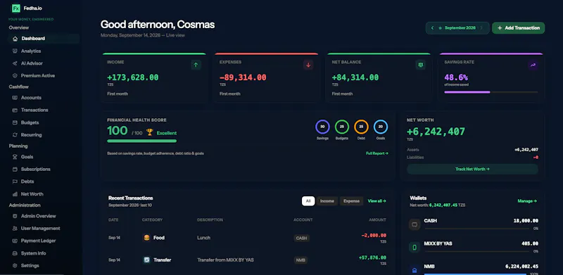 Fedha.io screenshot 5