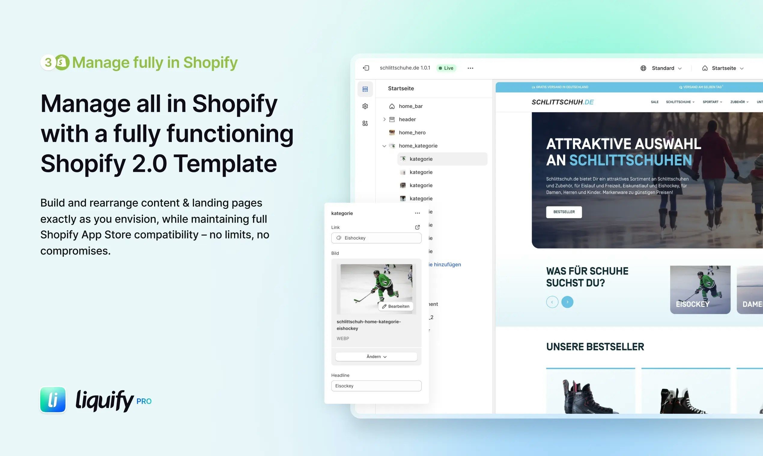 Liquify per - Crea temi Shopify 2.0 con Webflow e GitHub media 4