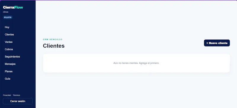 CierraFlow screenshot 3