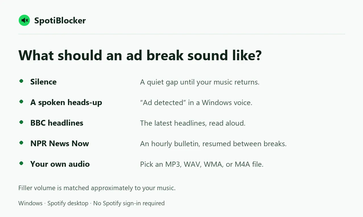 SpotiBlocker gallery image