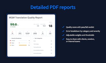Alconost MQM Annotation Tool gallery image