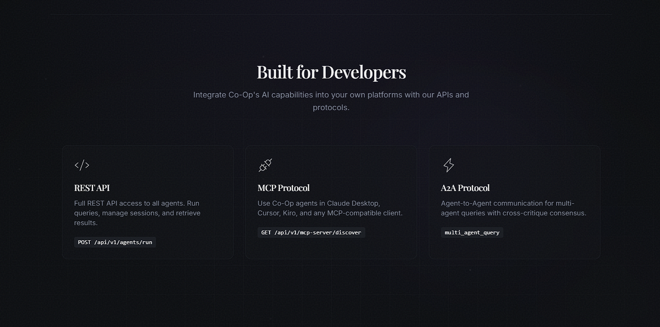 Co-Op - Screenshot 4 showing product features and functionality