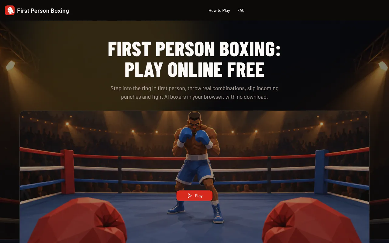 First Person Boxing gallery image