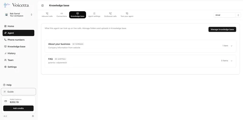 Voicetta – The Revenue AI Employee ***** screenshot 6