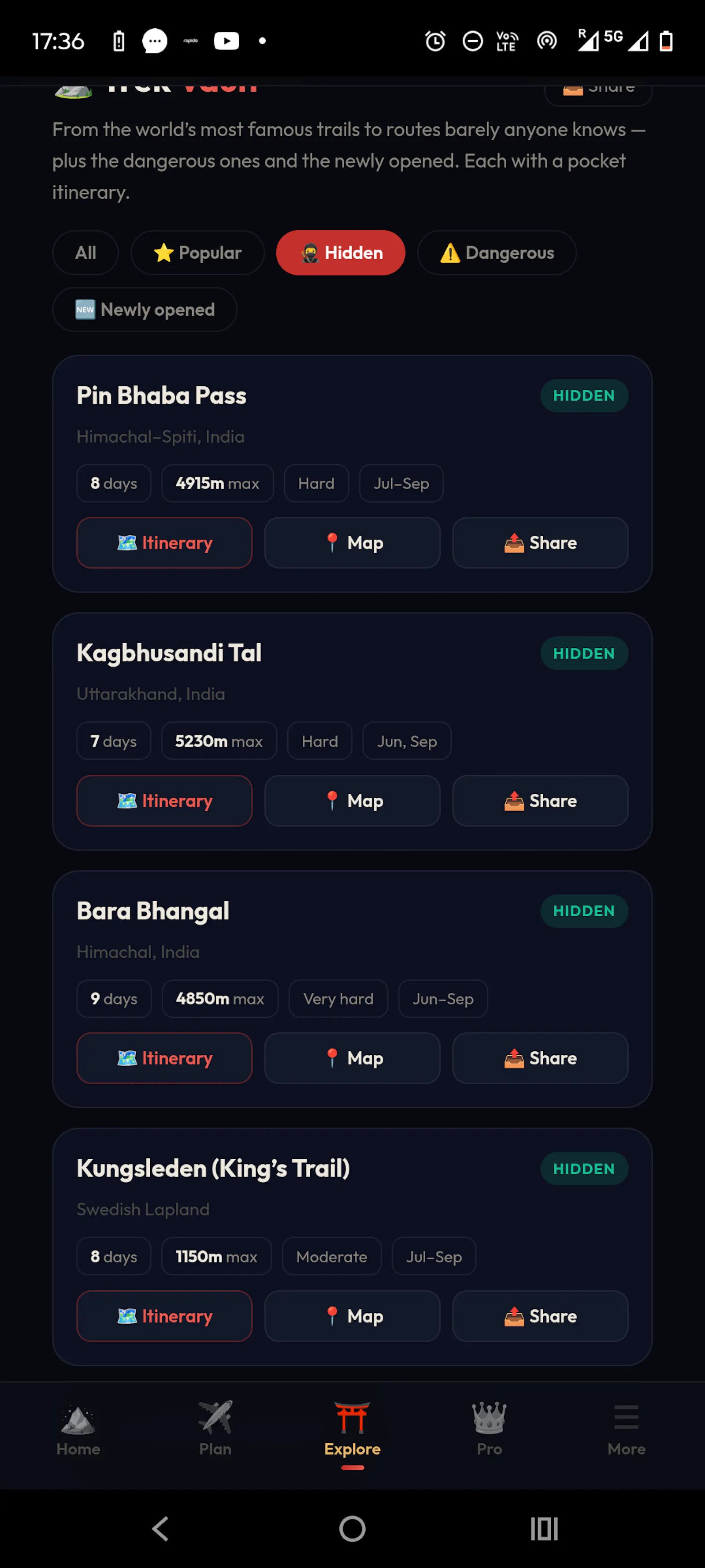 Roamwise - AI Travel Planner screenshot 1