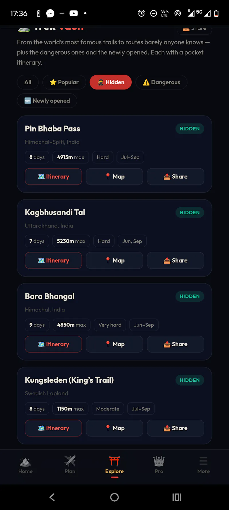 Roamwise - AI Travel Planner screenshot 1