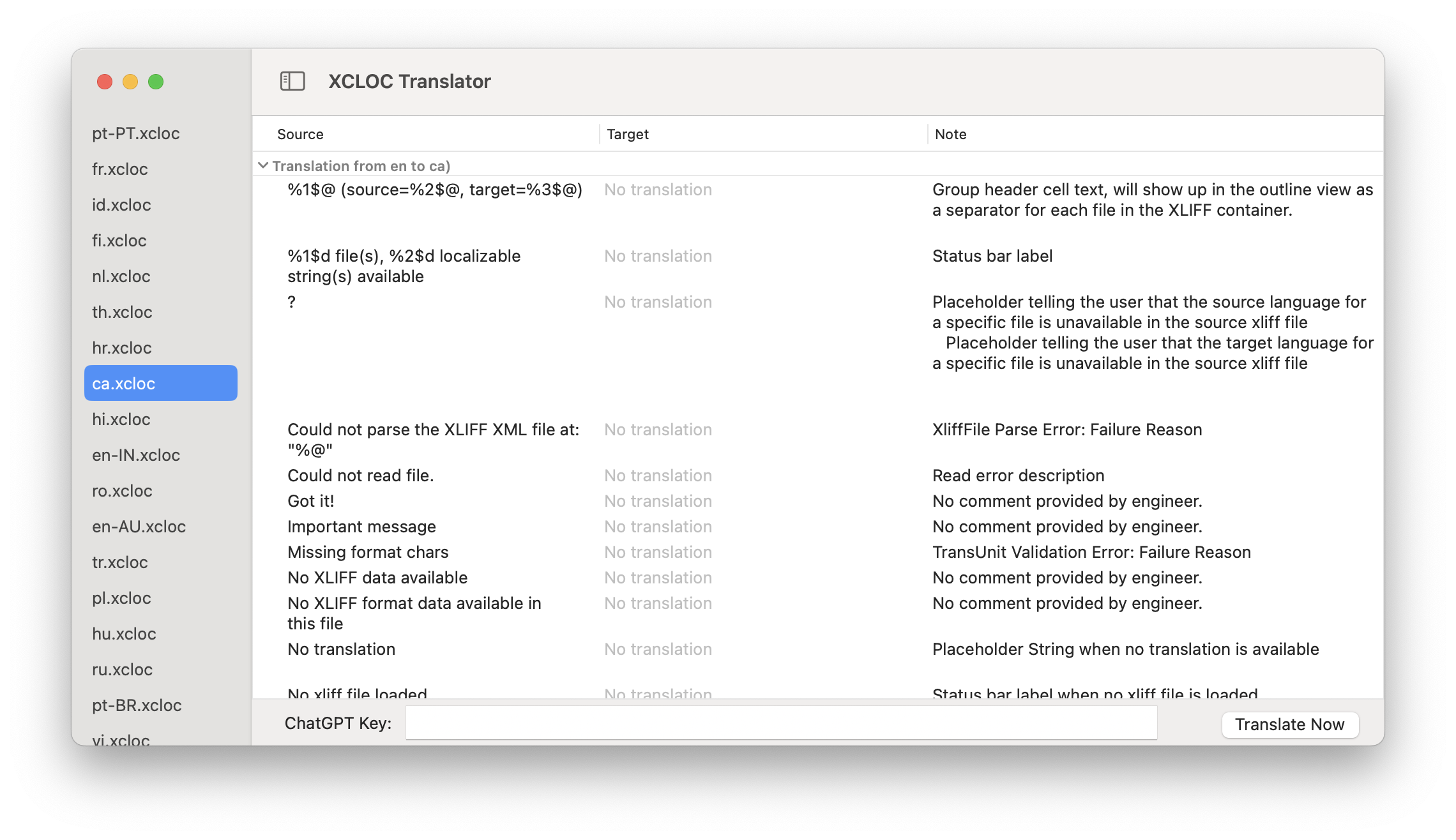 XCLOC Переводчик - Сделайте ваше приложение для iOS (XCODE/Projects) доступным для всех языков медиа 3