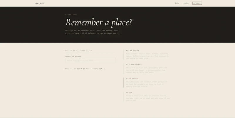 Last Seen screenshot 3