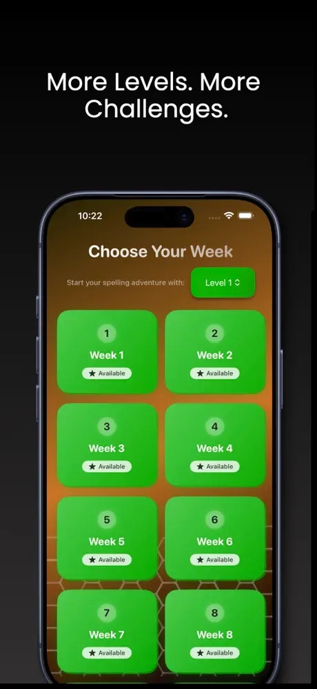 Spelling Bee by DevTechie.com - Screenshot 5 showing product features and functionality