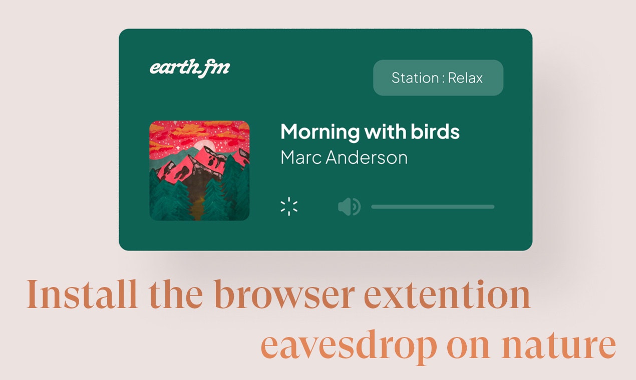 Earth.fm Browser Extension media 1
