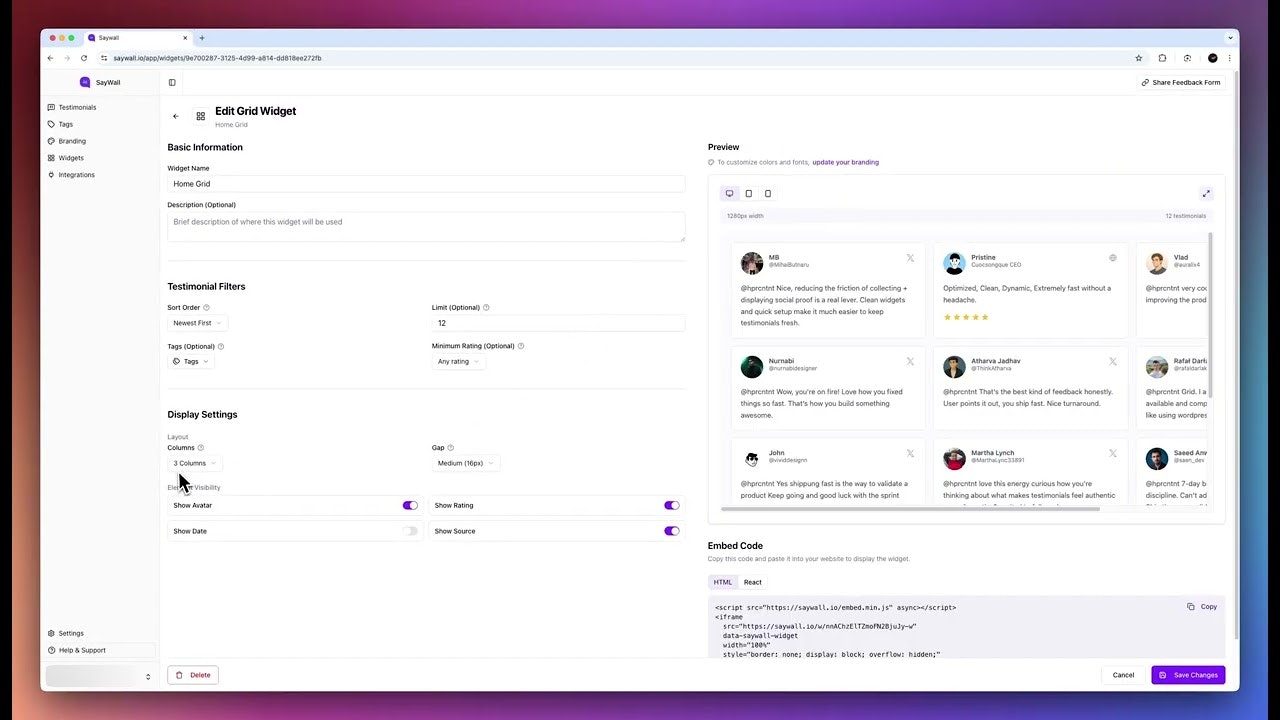 SayWall gallery image