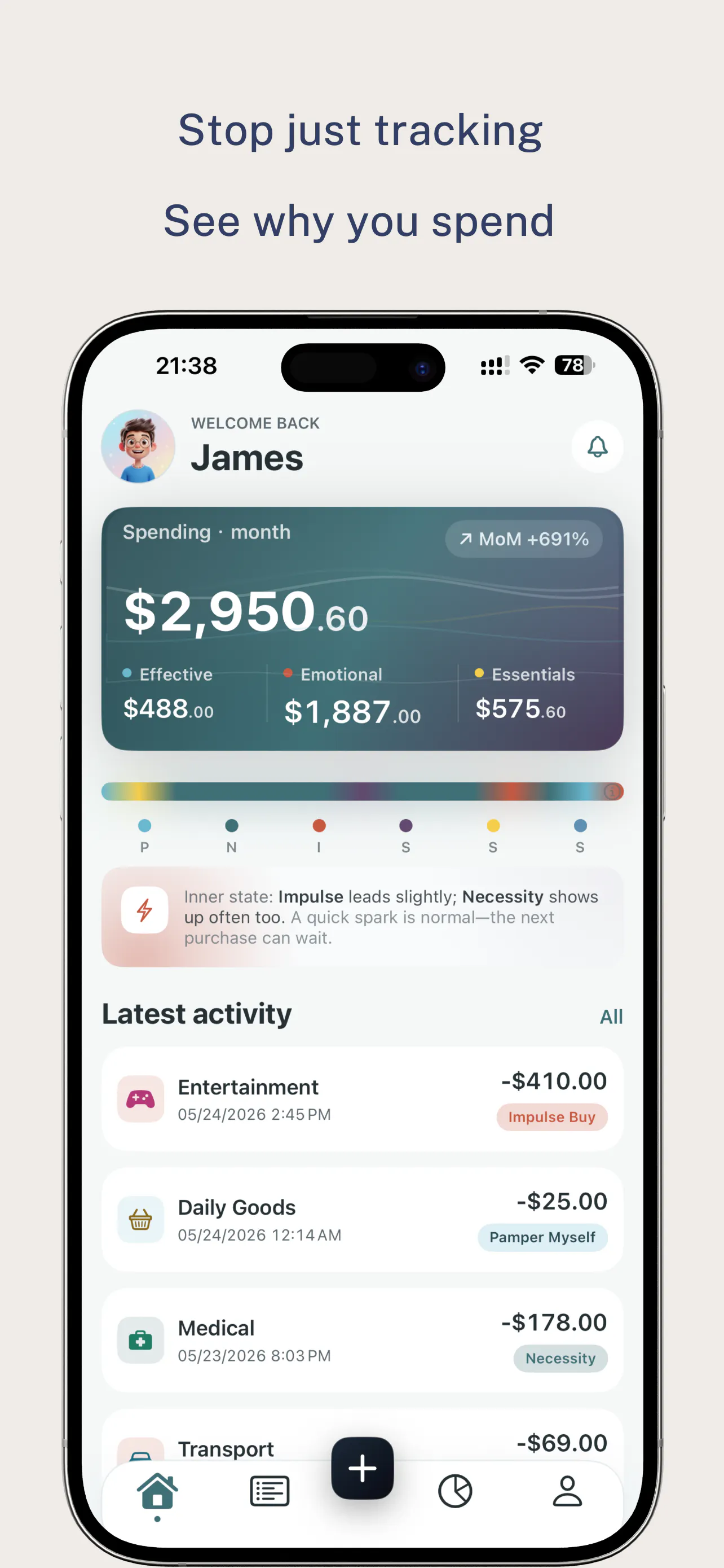 WhySpend - Expense Tracker gallery image