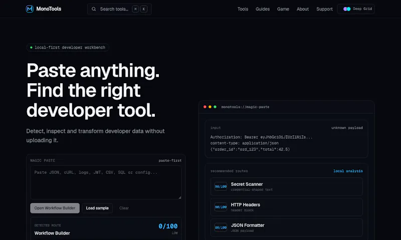 MonoTools screenshot 1