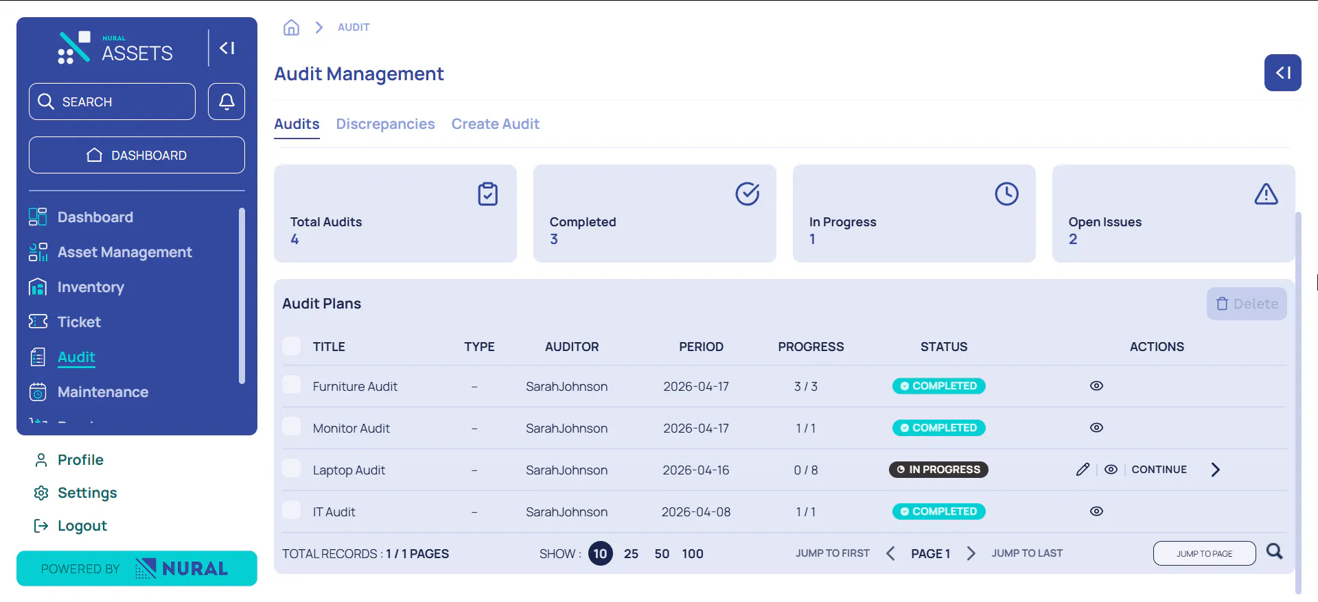  Nural Asset Management Software gallery image
