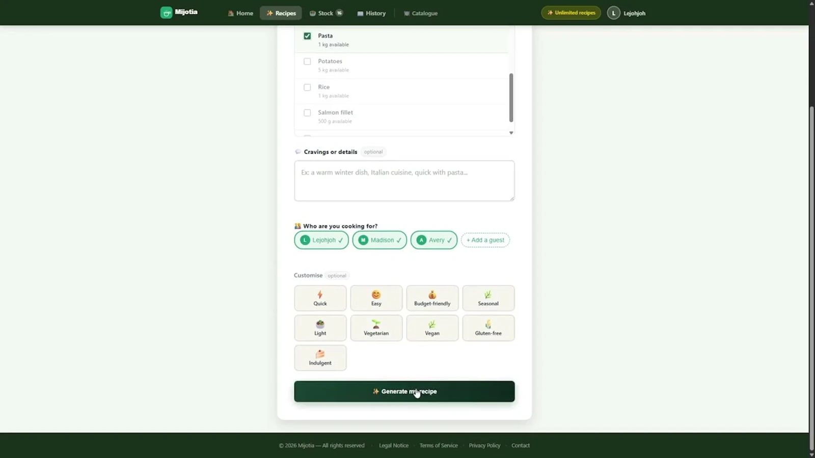 Mijotia screenshot 1 (video preview)