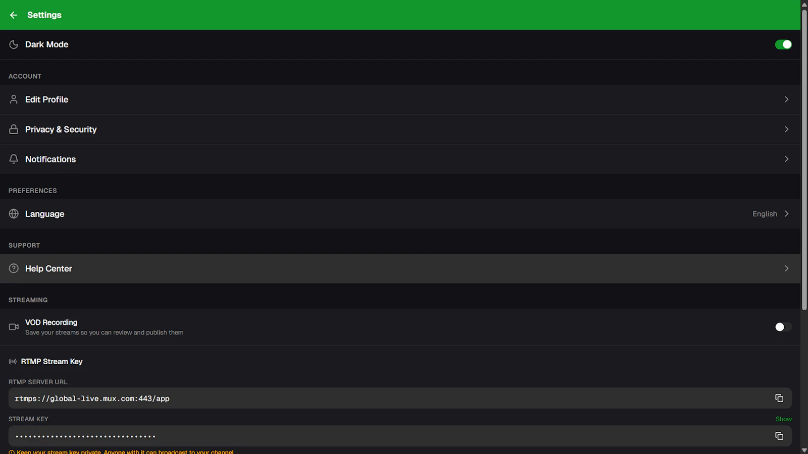 Streamd — Live Streaming screenshot 9