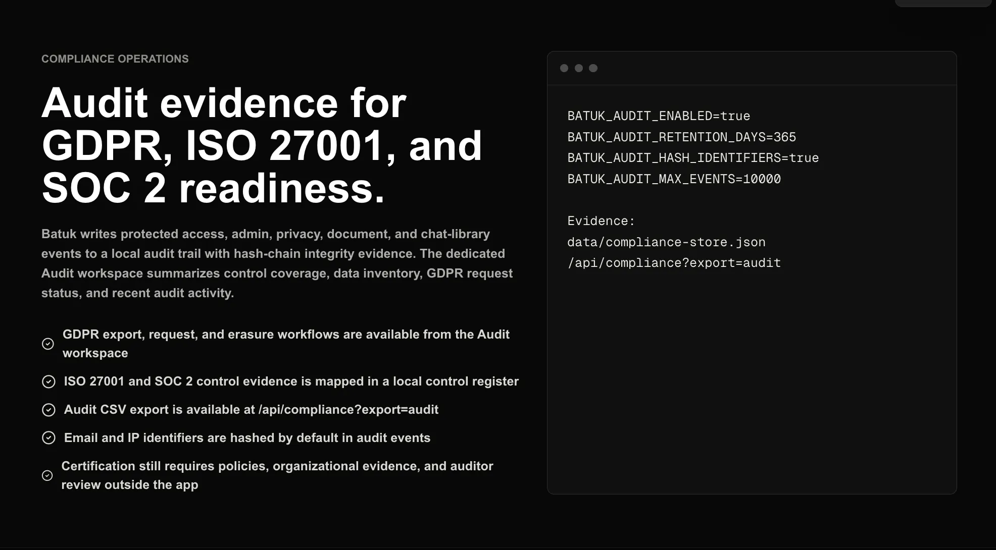 Batuk — Sovereign AI for Teams gallery image