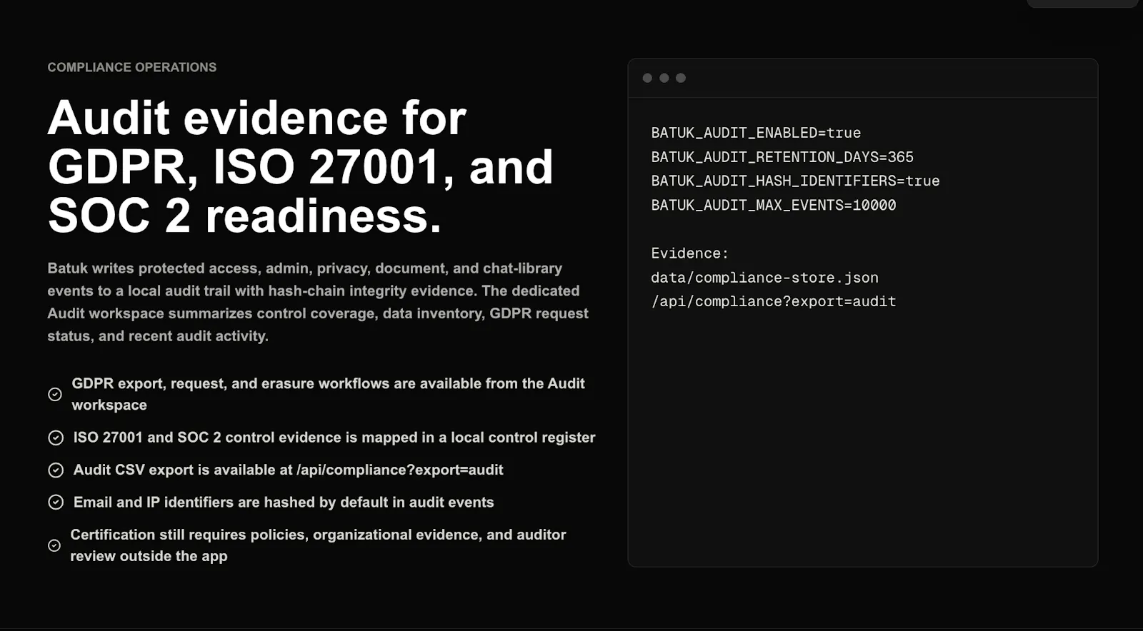 Batuk — Sovereign AI for Teams screenshot 8
