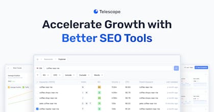 Telescope SEO gallery image