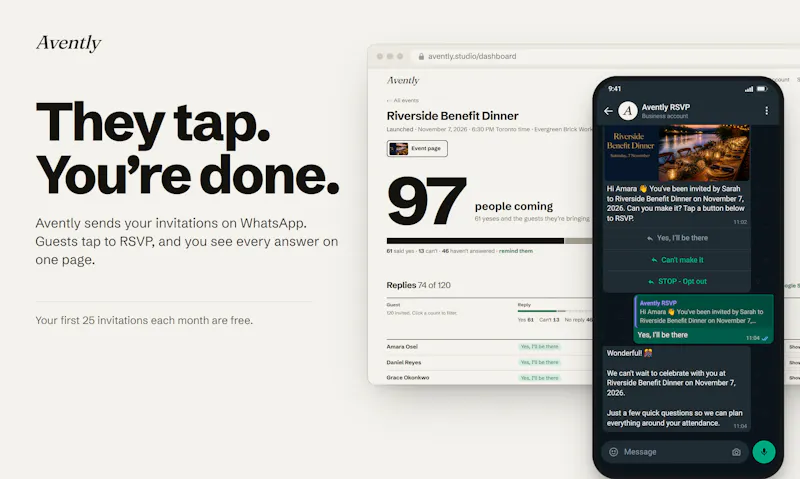 Avently screenshot 4