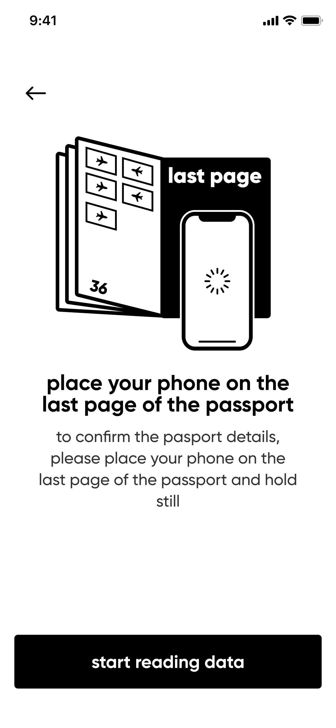 1821 app - prove your age with Apple NFC gallery image