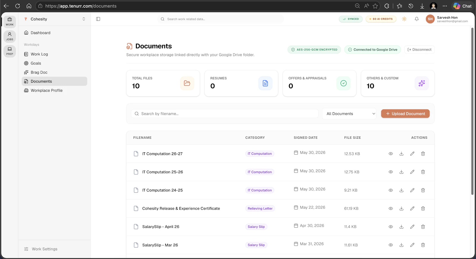 Tenurr screenshot 7