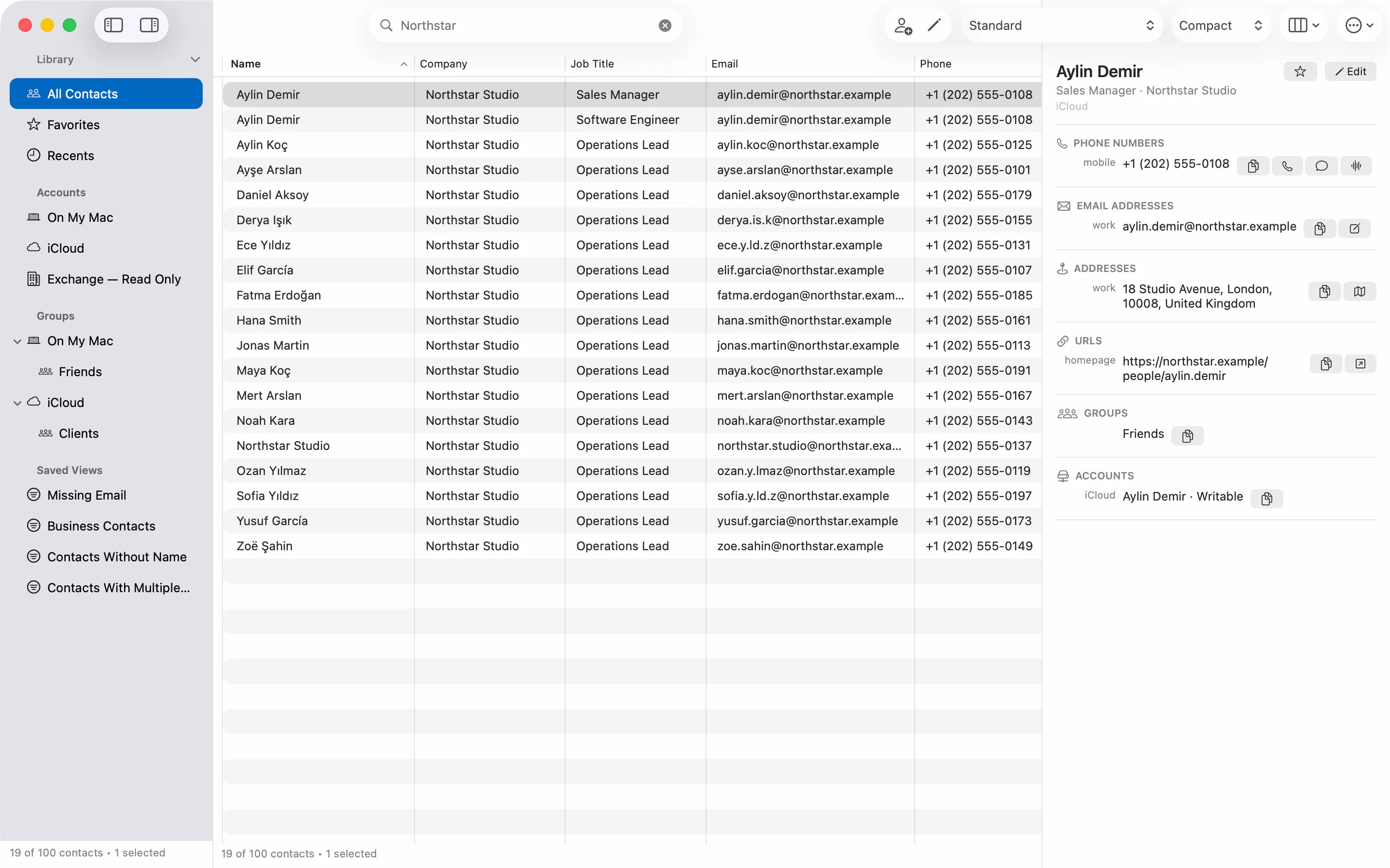 Compact Contacts gallery image