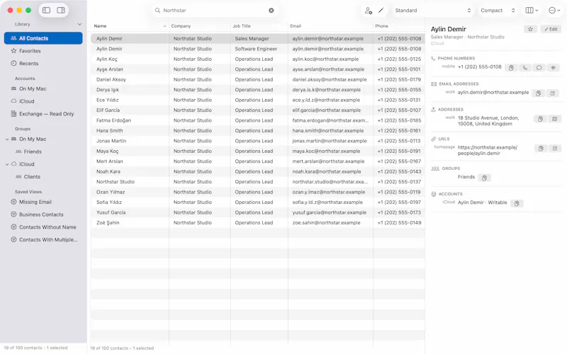 Compact Contacts screenshot 6
