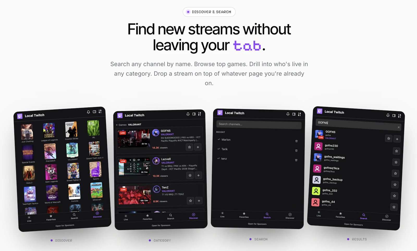 Twitch Mini Player screenshot 3