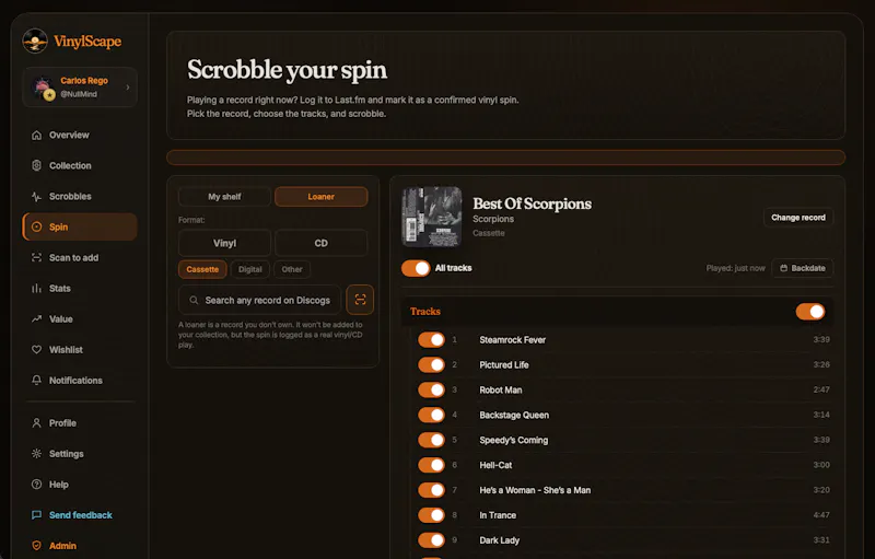 VinylScape screenshot 4