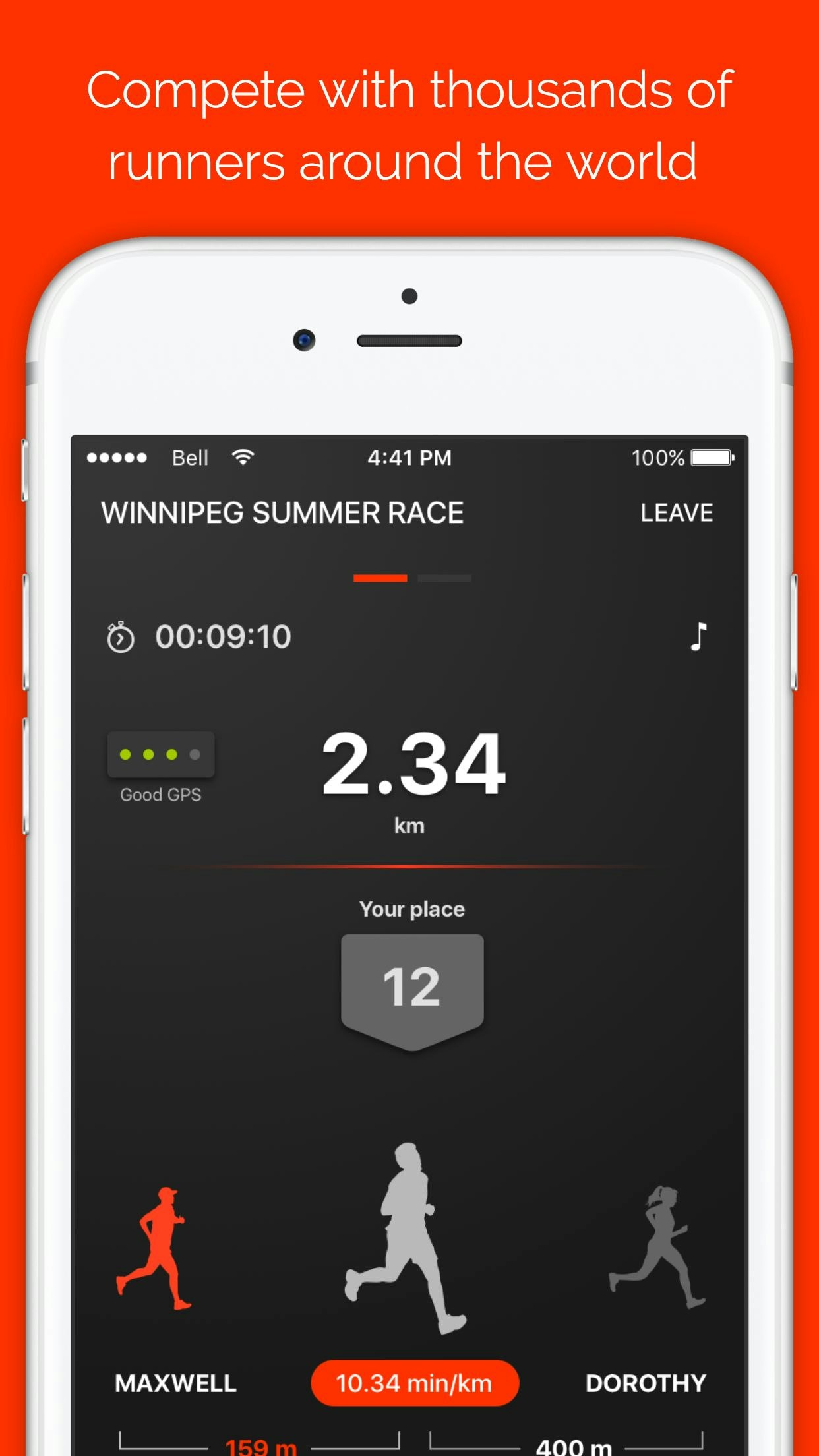 RaceRunner App gallery image