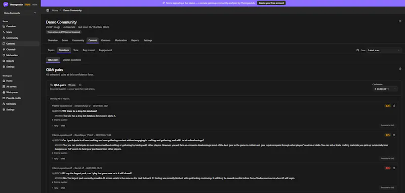 Throngwatch screenshot 4