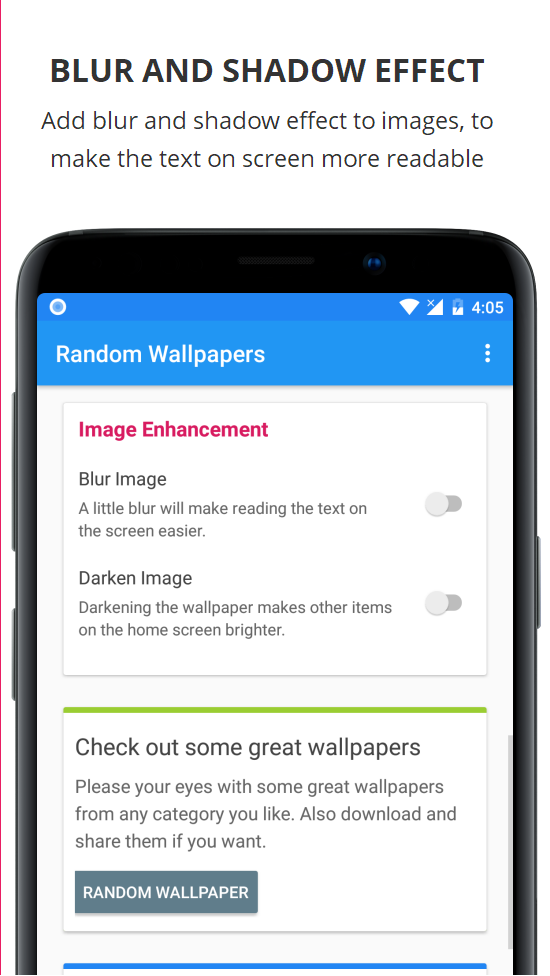 Set Random Wallpapers Automatically gallery image