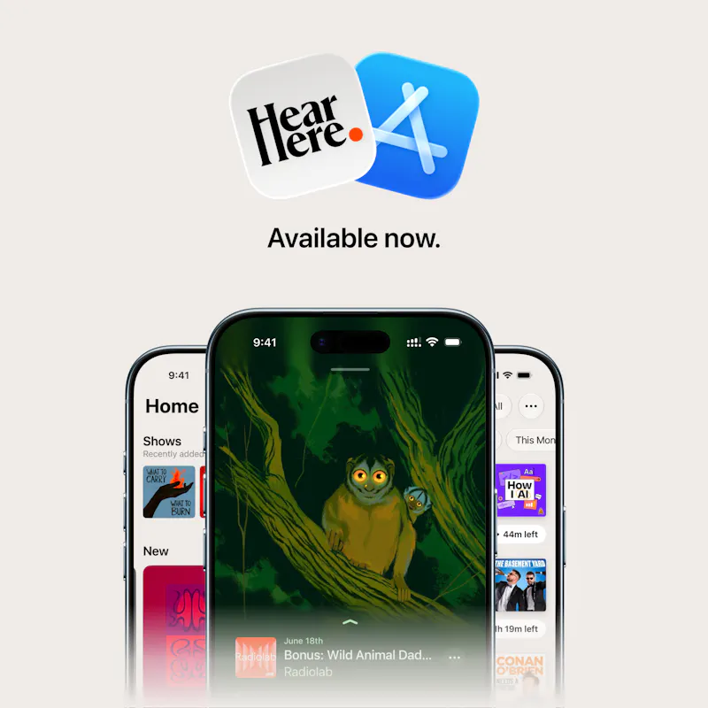 HearHere: Podcast Player screenshot 2