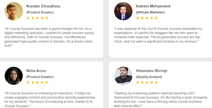 AI Course Success gallery image