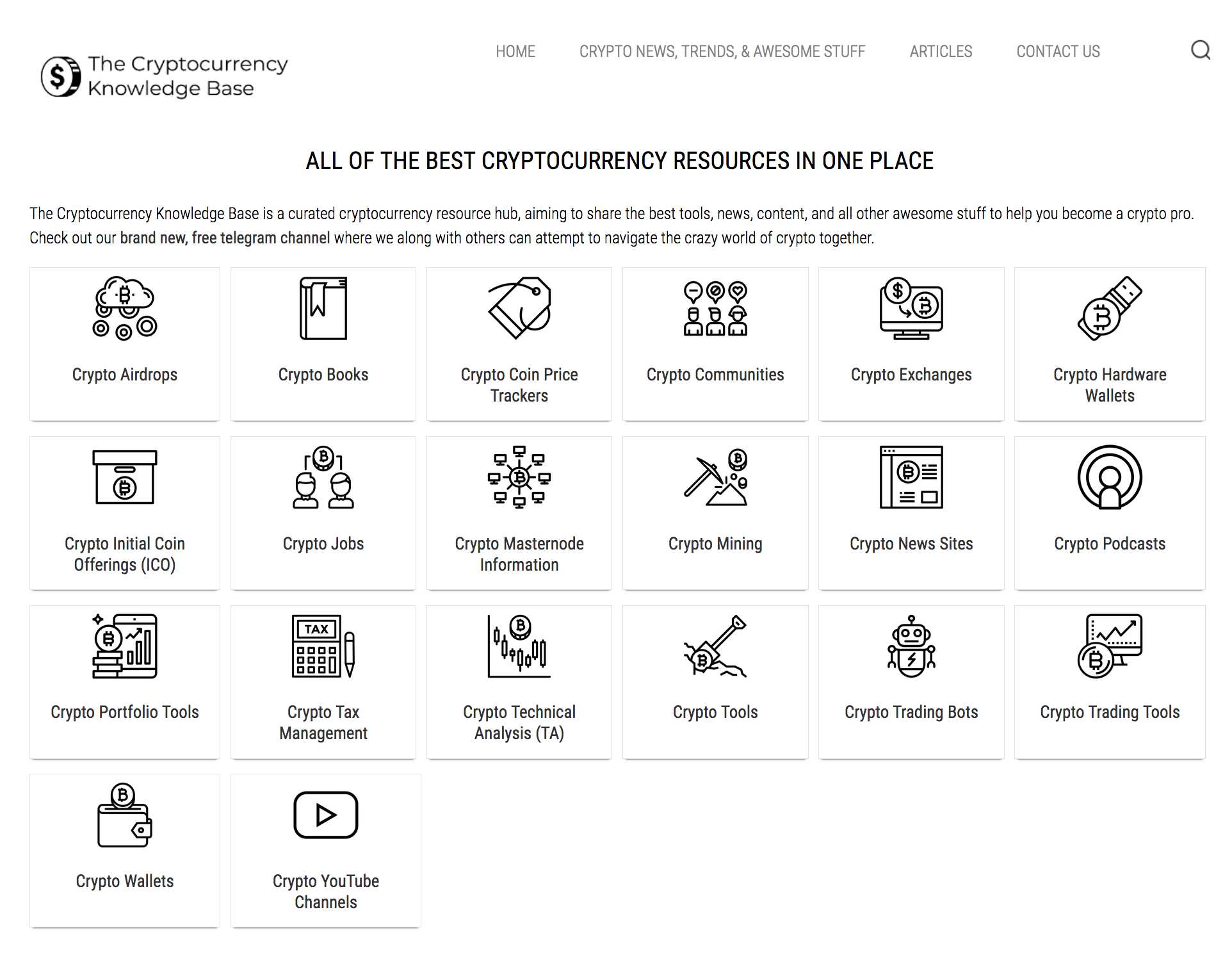 The Cryptocurrency Knowledge Base gallery image