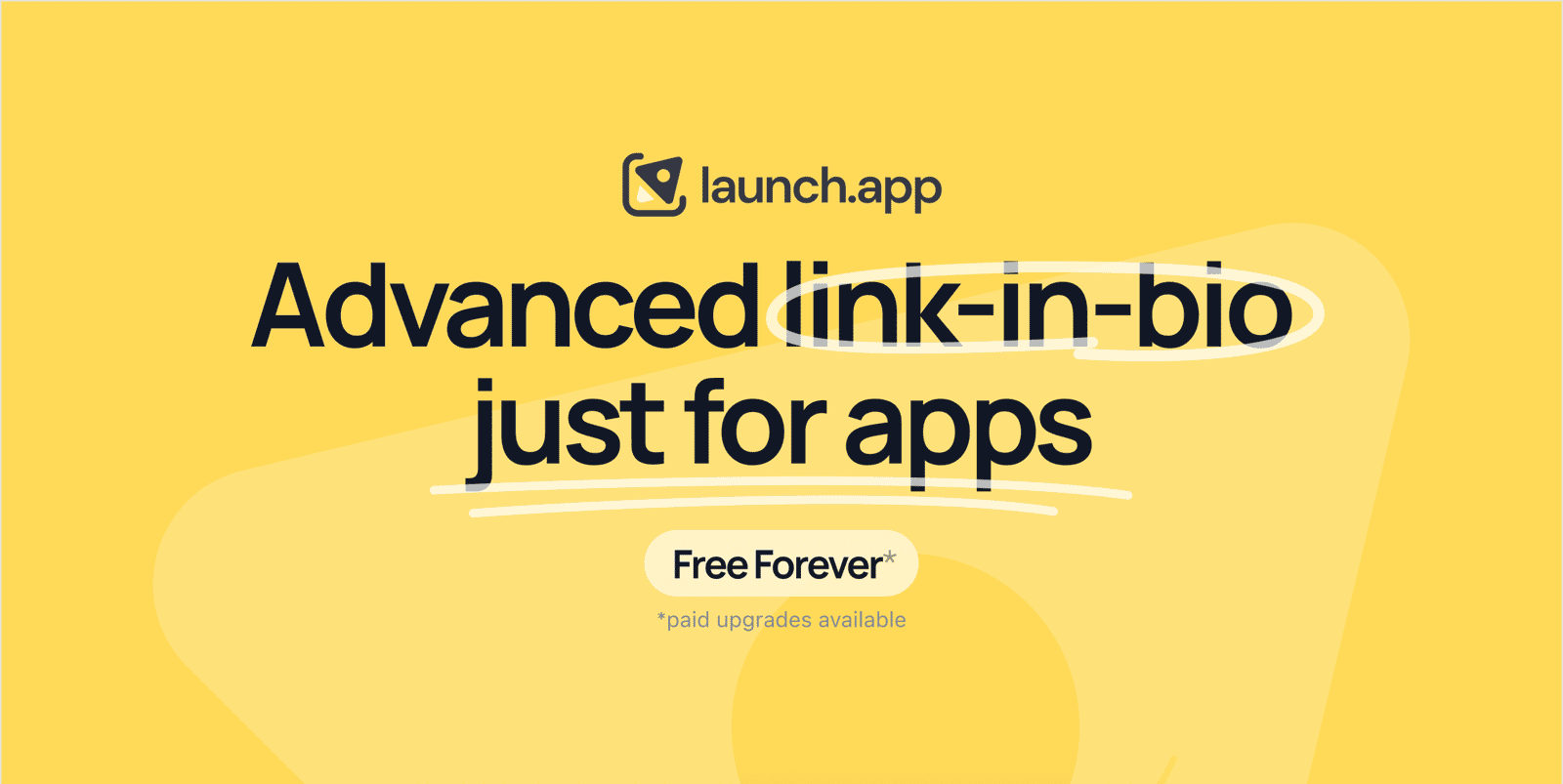 Launch.app - उन्नत लिंक-इन-बायो सिर्फ ऐप्स के लिए मीडिया 2