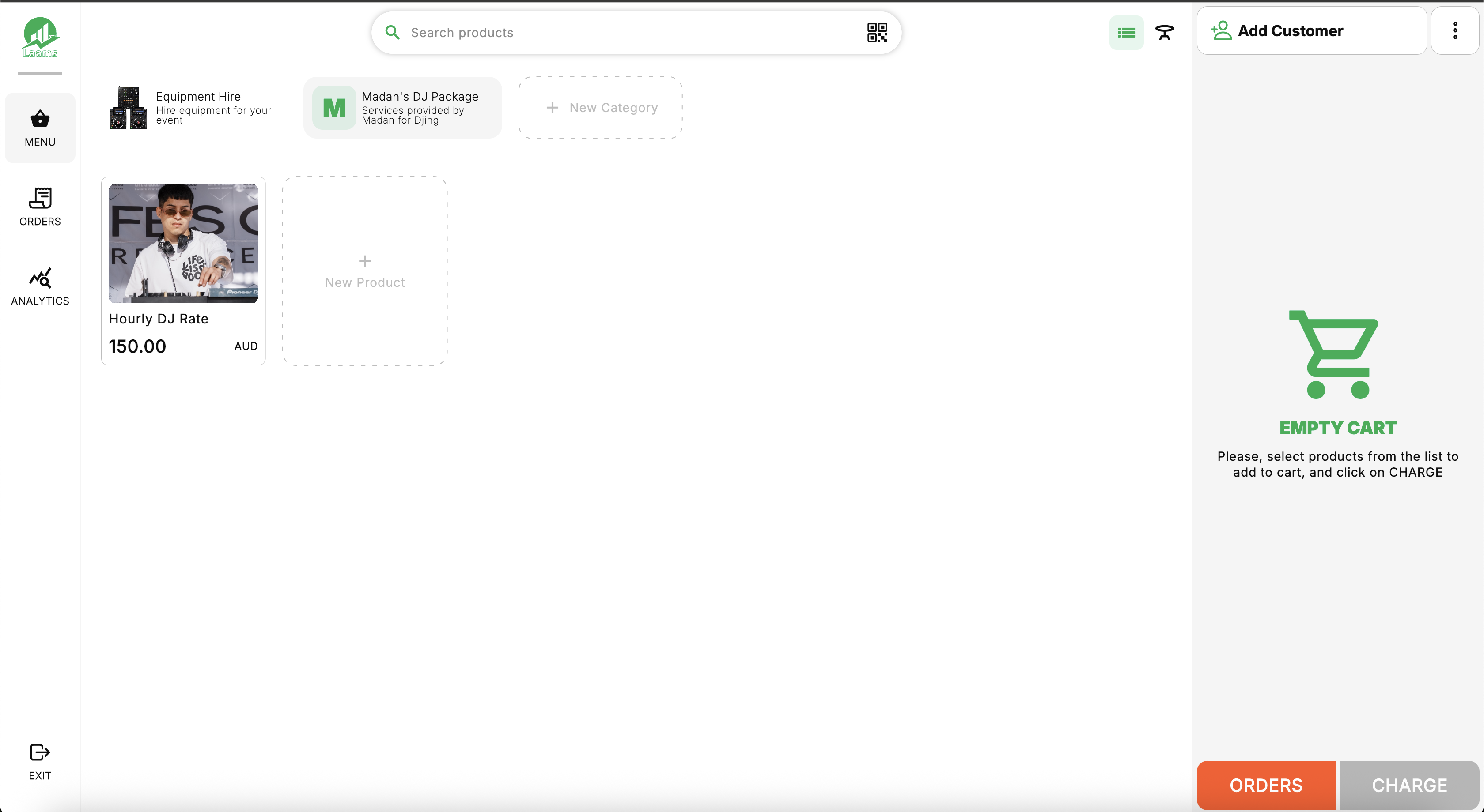 Laams Workspace - Screenshot 5 showing product features and functionality