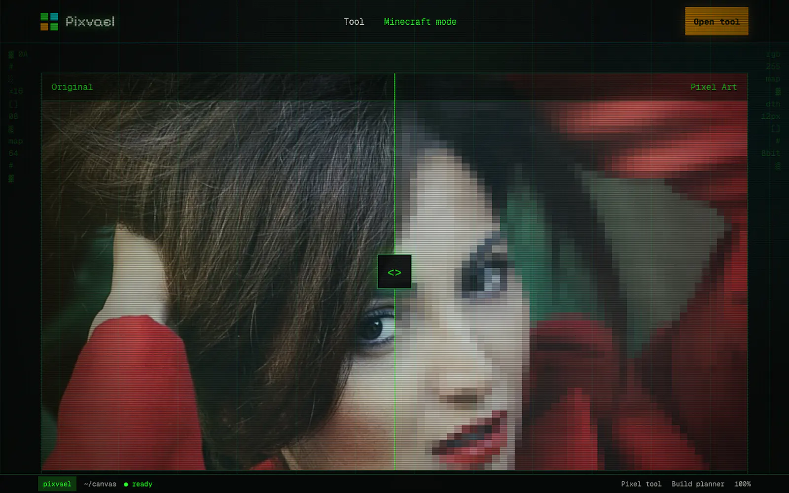 Pixvael screenshot 2
