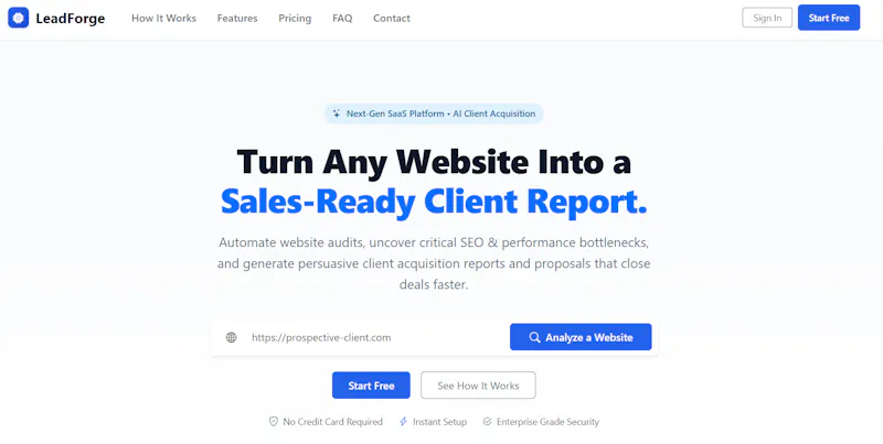 LeadForge screenshot 1
