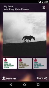 Keep Calm Birthday Photo Frames gallery image