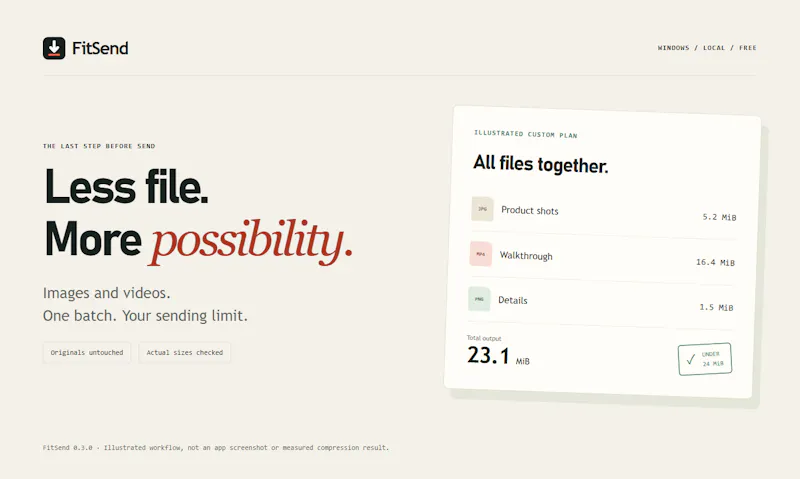 FitSend screenshot 1