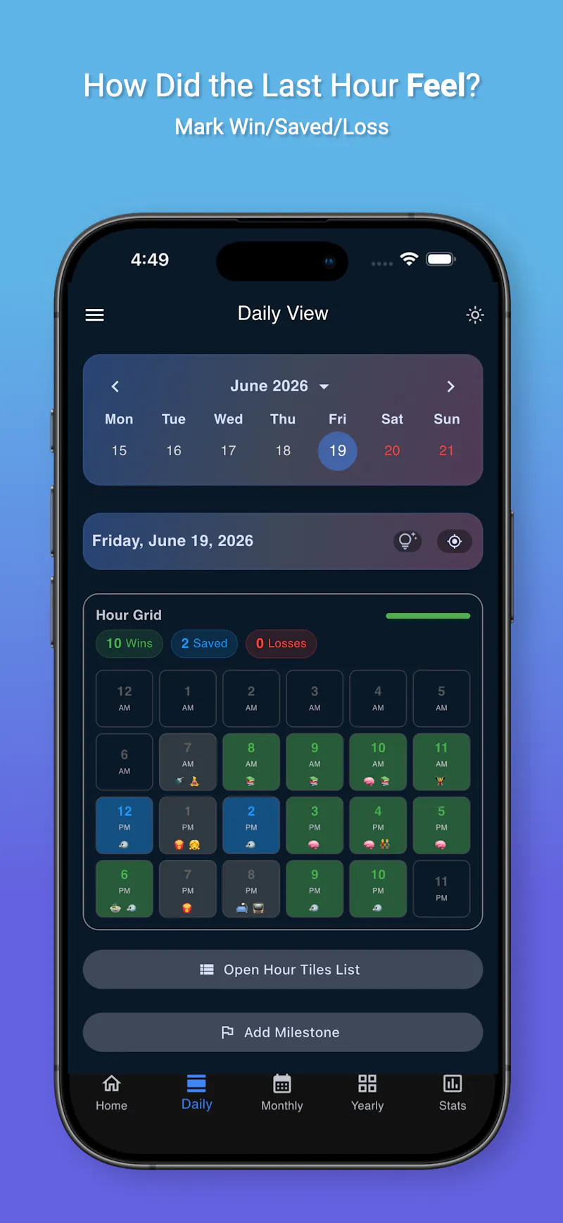 Win Hourly screenshot 2