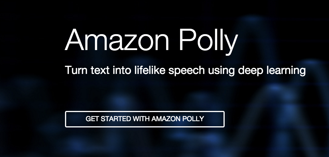 Amazon Polly Turn text into lifelike speech using deep learning Product Hunt