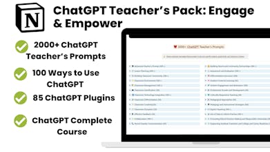 ChatGPT Teacher's Pack: Engage & Empower gallery image