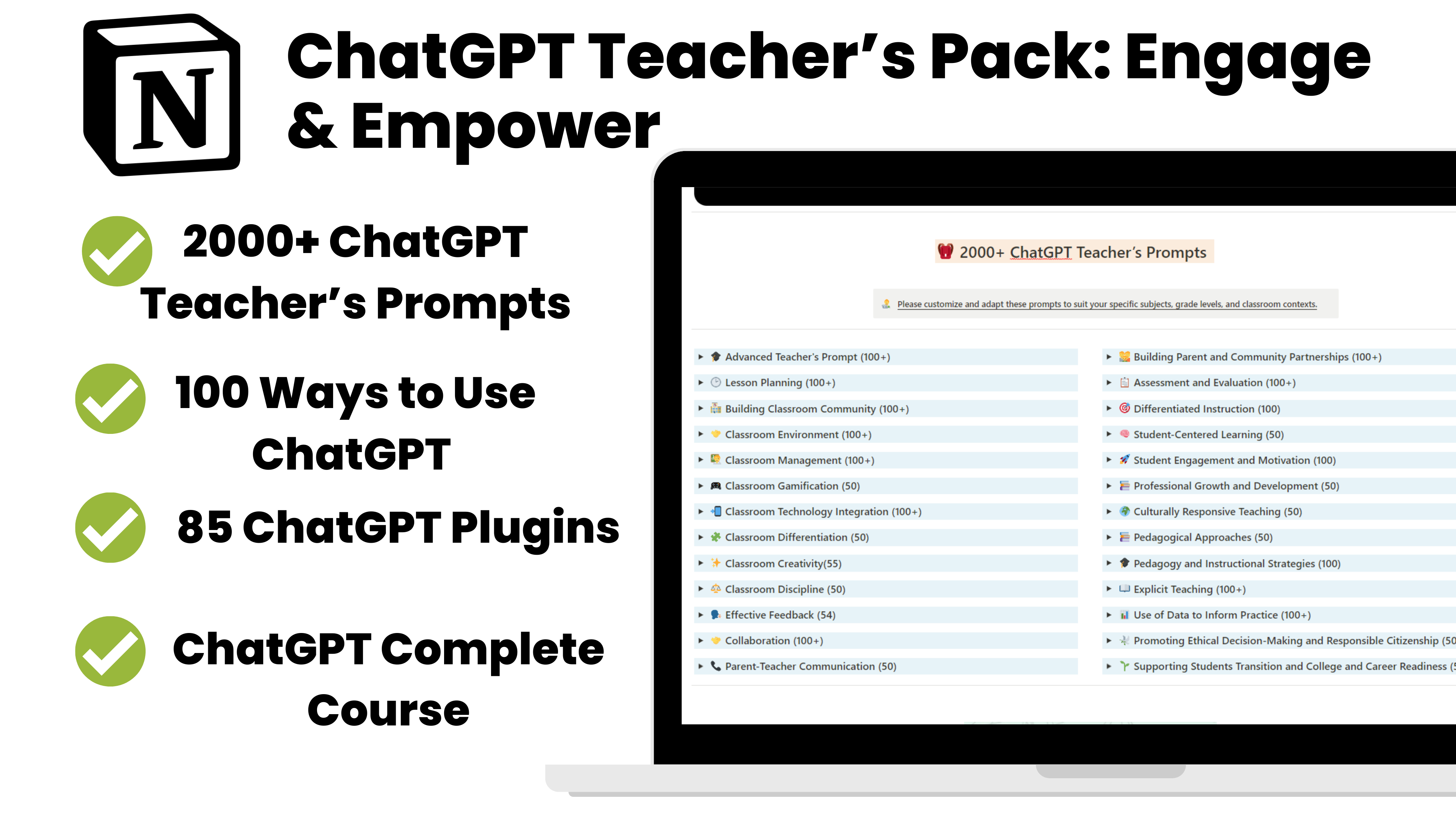 CHATGPT Teacher's Pack: Engage & Empower media 2