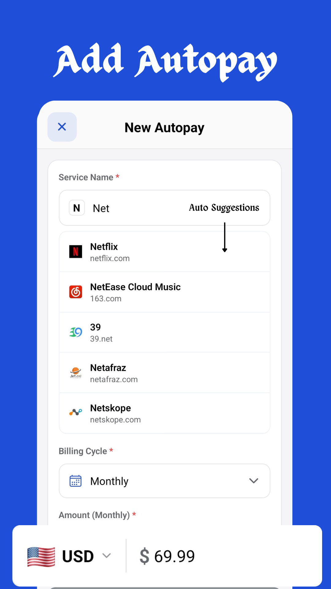 TrackAutopay gallery image
