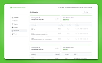 Robinhood Better Reports gallery image