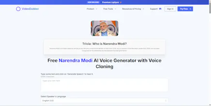 AI Celebrity Voice Generator gallery image
